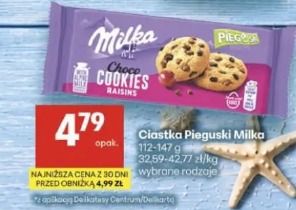Ciastka Pieguski Milka