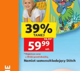 Namiot samorozkładający Stitch