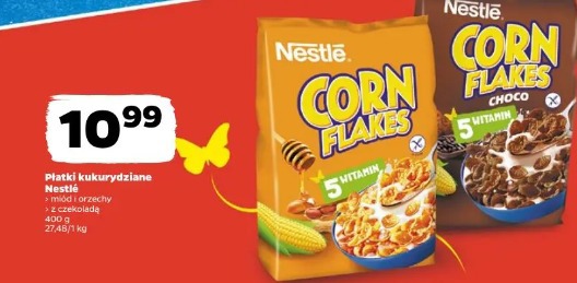 Płatki kukurydziane Nestlé