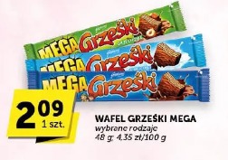 Wafel Grześki Mega