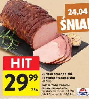 Schab staropolski Szynka staropolska Mazury