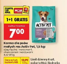 Activ Pet karma dla psów małych ras, 1,5 kg