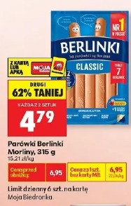 Parówki Berlinki Morliny