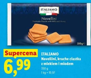 Italiamo Novellini, kruche ciastka z mlekiem i miodem