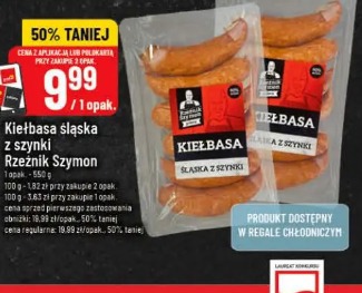 Kiełbasa śląska z szynki Rzeźnik Szymon