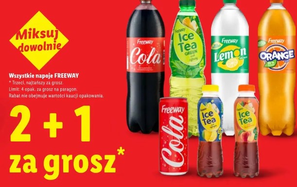 Freeway Cola/Freeway Ice Tea Green/Freeway Lemon/Freeway Orange