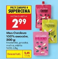 Mus Owocowo 100% owoców