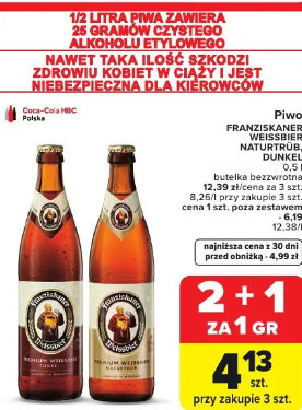 Franziskaner Weissbier piwo COCA-COLA HBC POLSKA