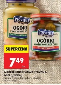 Ogórki konserwowe hot chili Provitus