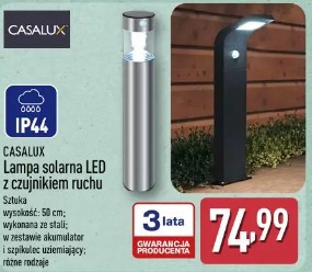 Casalux Lampa solarna LED z czujnikiem ruchu