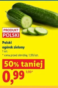 Polski ogórek zielony