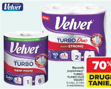Ręcznik papierowy Turbo, Turbo Duo Velvet