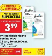 Wkładki higieniczno Femina Ultra, 28 szt./30 szt./50 szt.