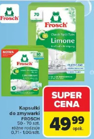 Kapsułki do zmywarki Frosch