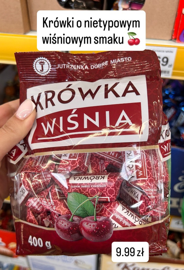 Jutrzenka Dobre Miasto krówka wiśnia