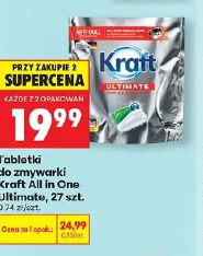 Tabletki do zmywarki Kraft All in One Ultimate