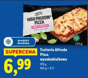 Trattoria Alfredo Pizza wysokobiałkowa