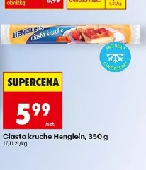 Ciasto kruche Henglein