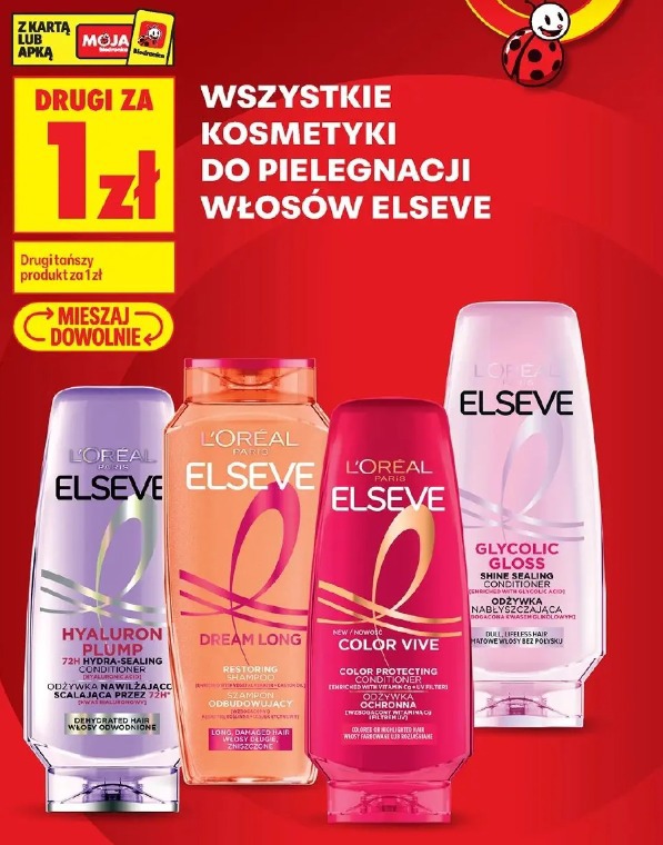 Wszystkie kosmetyki do pielęgnacji włosów Elseve