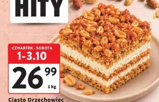 Ciasto Orzechowiec