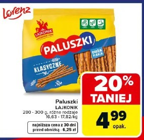 Paluszki Lajkonik