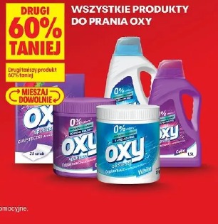 Wszystkie produkty do prania Oxy