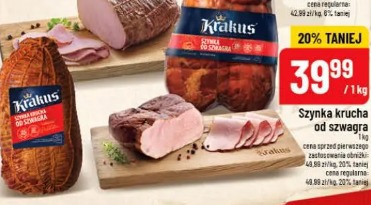 Szynka krucha od szwagra Krakus