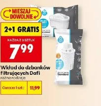 Wkład do dzbanków filtrujących Dafi