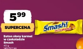 Baton słony karmel w czekoladzie Smash