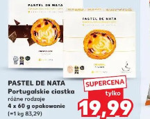 Pastel de nata Portugalskie ciastka