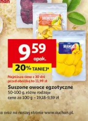 Suszone owoce egzotyczne