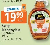 Syrop klonowy bio Big Nature