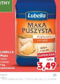 Lubella Mąka puszysta poznańska typ 500