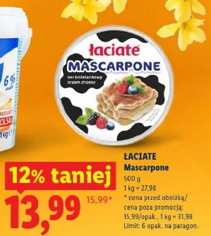 Łaciate Mascarpone