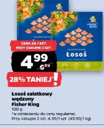 Łosoś sałatkowy wędzony Fisher King