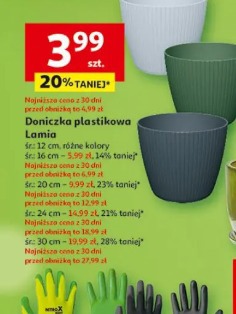 Doniczka plastikowa Lamia