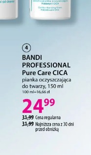 Bandi Professional Pure Care CICA pianka oczyszczająca do twarzy