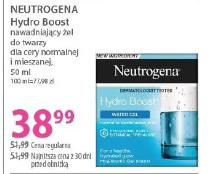 Neutrogena Hydro Boost nawadniający żel do cery normalnej i mieszanej