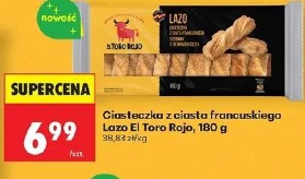 Ciasteczka z ciasta francuskiego Lazo El Toro Rojo