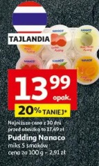 Pudding Nanaco mix 5 smaków