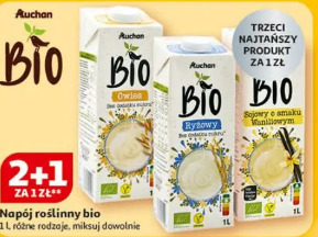 Napój roślinny bio Auchan