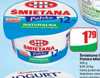 Śmietana 12% Polska Mlekovita