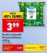Brokuł różyczki Mroźna Kraina