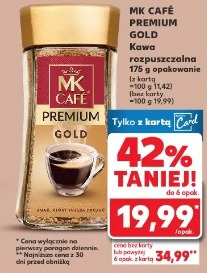 MK Cafe Premium Gold kawa rozpuszczalna