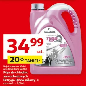 Płyn do chłodnic samochodowych Petrygo Q new różowy