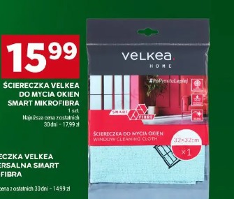 Ściereczka Velkea do mycia okien smart mikrofibra