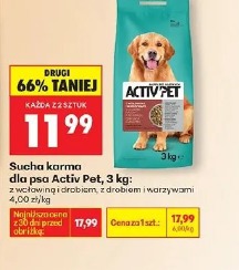 Sucha karma dla psa Activ Pet