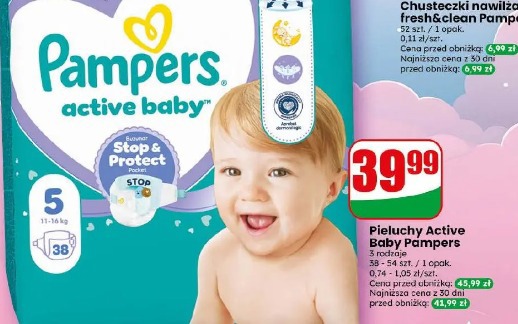 Pieluchy Active Baby Pampers