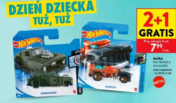 Autko Hot Wheels mix modeli