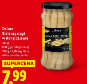 Deluxe Białe szparagi w słonej zalewie